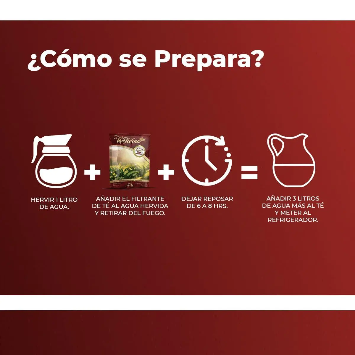 Cómo preparar Té Divina